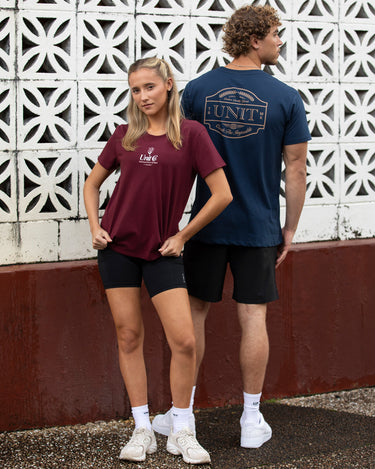 Bliss Tee Burgundy