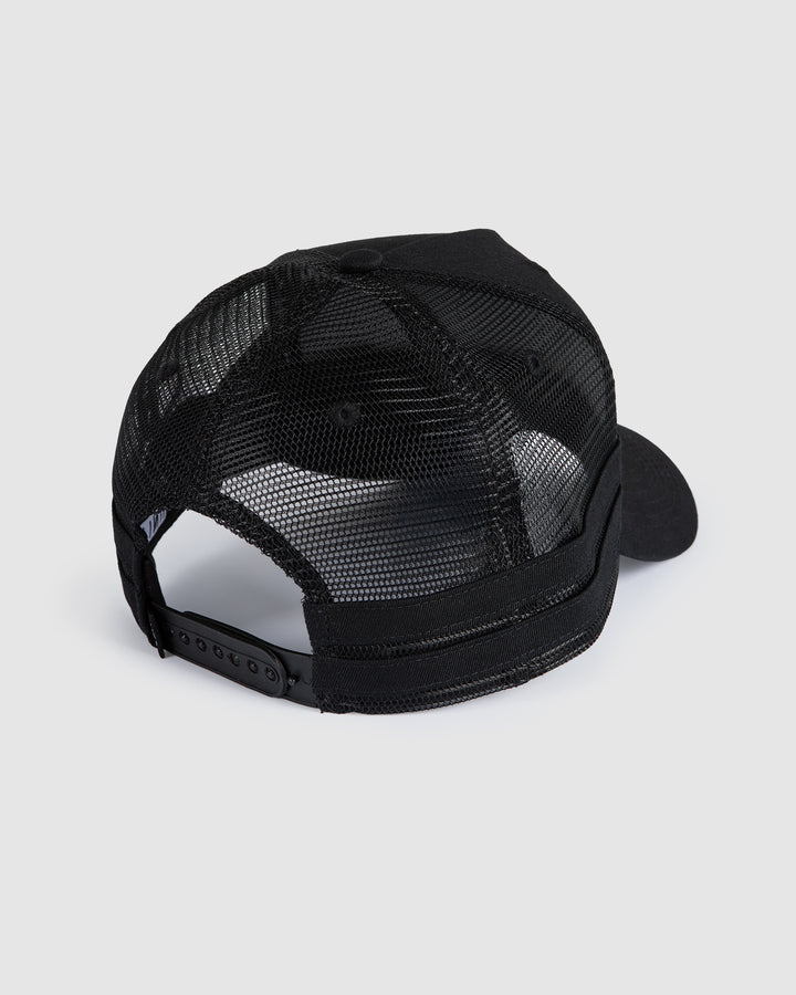 Haul Trucker Cap Black