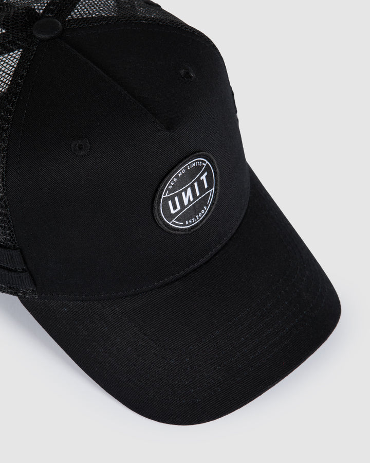 Haul Trucker Cap Black