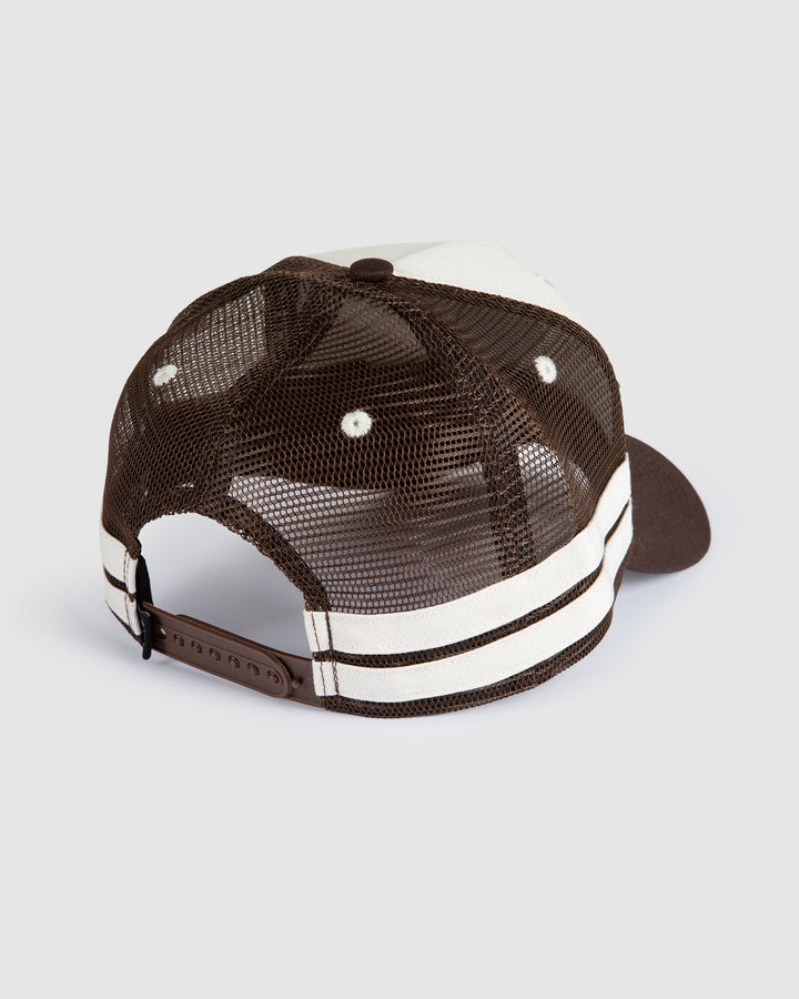 Haul Trucker Cap Off White