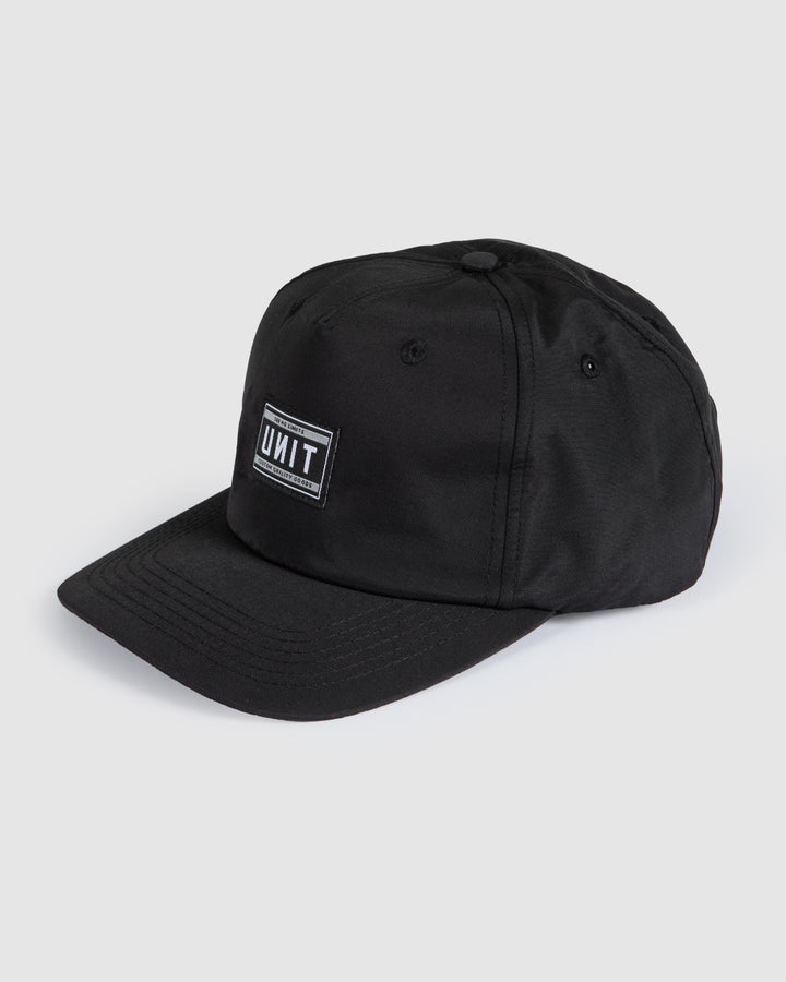 Static Unstructured Strapback Black