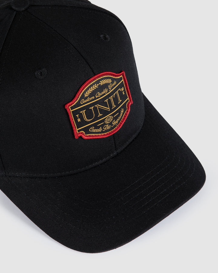 Compass Snapback Black