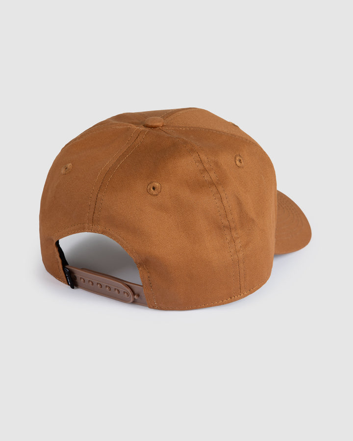 Compass Snapback Brown