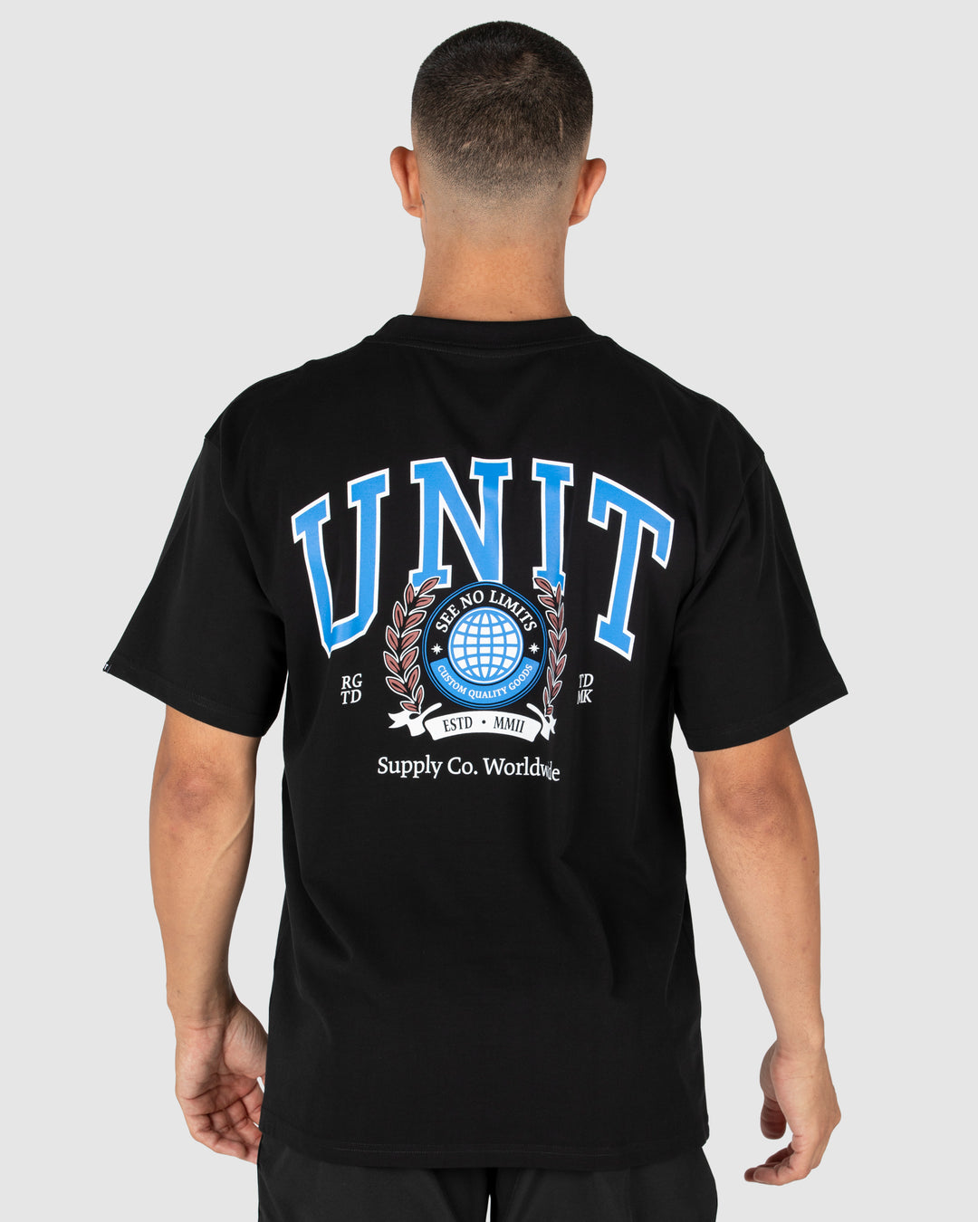 Track Oversized Tee Black