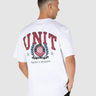 Track Oversized Tee White