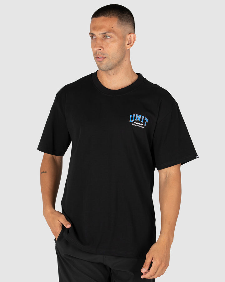 Track Oversized Tee Black