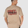 Claw Oversized Tee Tan