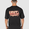 Claw Oversized Tee Washed Black