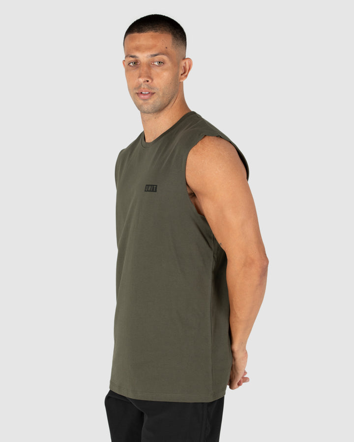 Case Muscle Tee Military