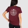 Tropical Tee Burgundy