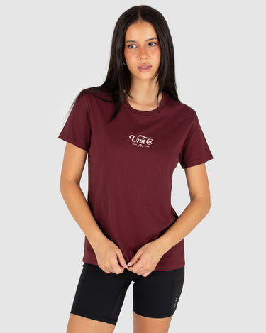 Parker Tee Burgundy