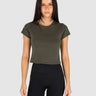 Studio Baby Tee Military