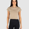 Studio Baby Tee Tan