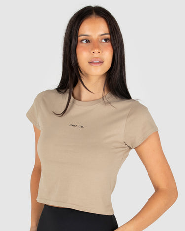 Studio Baby Tee Tan