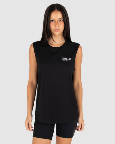 Foundation Muscle Tee Black