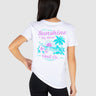 Holidaze Tee White