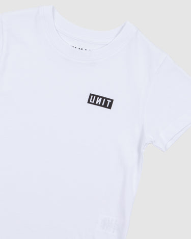 Kids Case Tee White