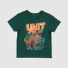Kids Roarland Tee Forest Green