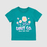 Kids Grow Tee Persian Teal