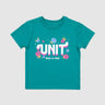 Kids Shine Tee Persian Teal