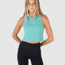 Studio Tank Top Seafoam