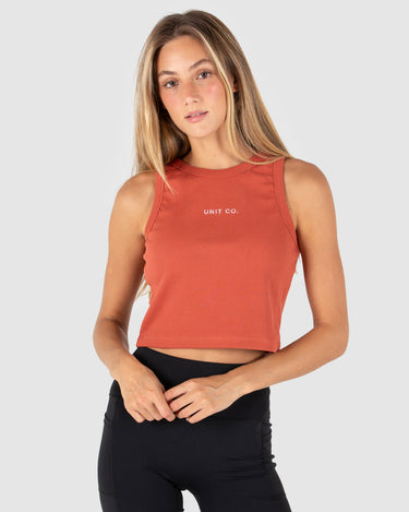 Studio Tank Top Rust