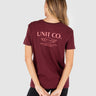 Lounge Tee Burgundy