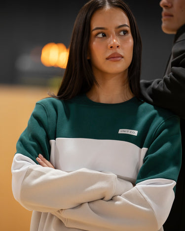 Coco Crew Sweater Forest Green