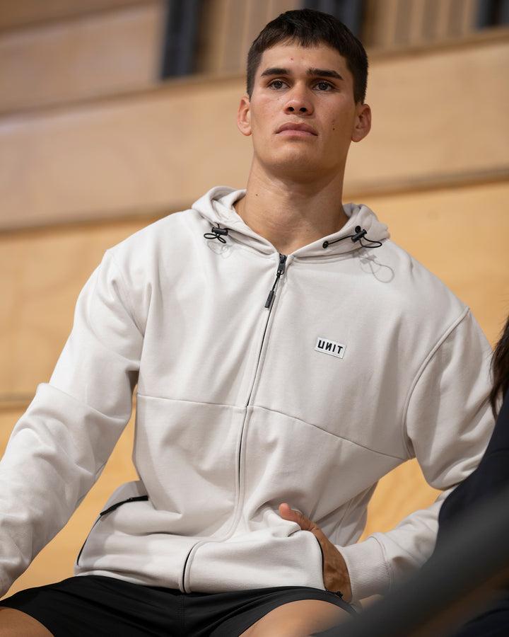 UNIT Trainer Mens Zip Thru Hoodie