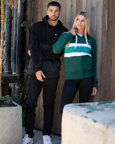 UNIT Border Mens Zip Thru Hoodie