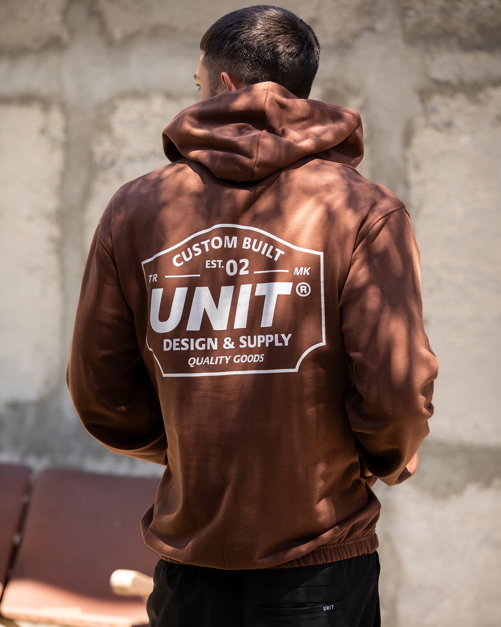 UNIT Stamp Men's Pullover Hoodie