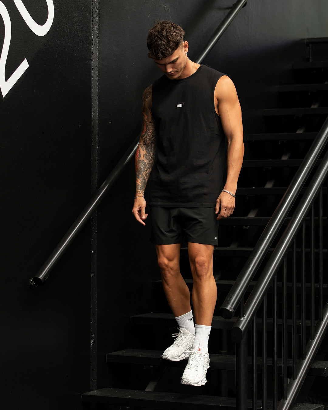 UNIT Stock Mens Muscle Tee
