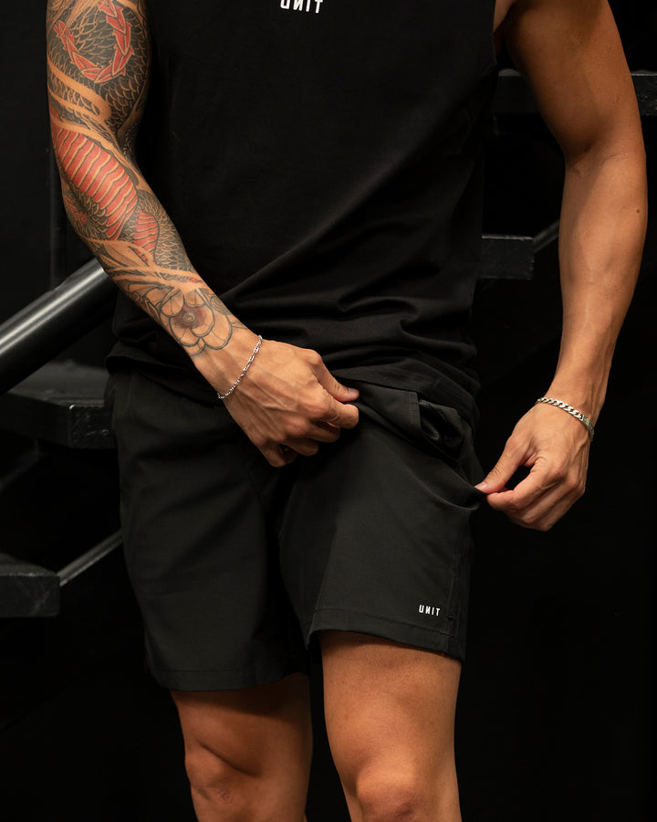 Coreflex 5 Inch Shorts Black