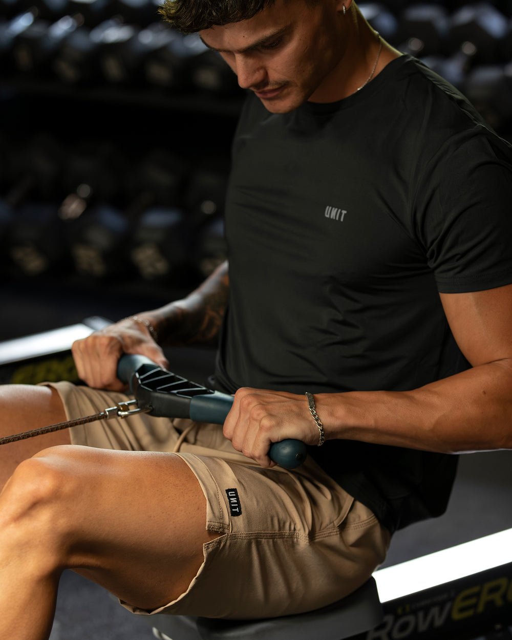 UNIT Mens Flexlite Block Shorts