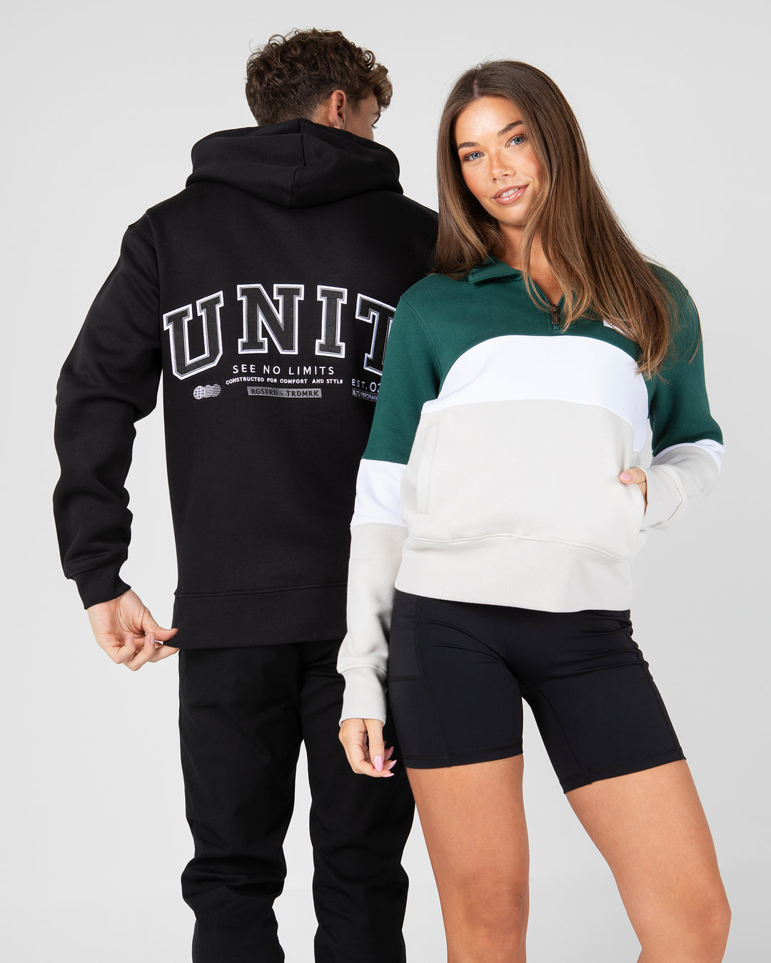 UNIT Ladies Coco Half Zip Sweater