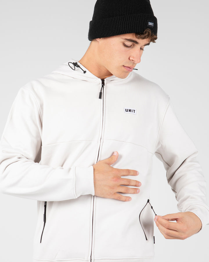 UNIT Trainer Mens Zip Thru Hoodie