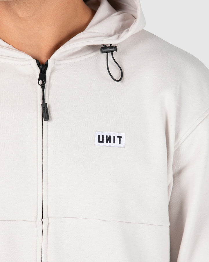 UNIT Trainer Mens Zip Thru Hoodie