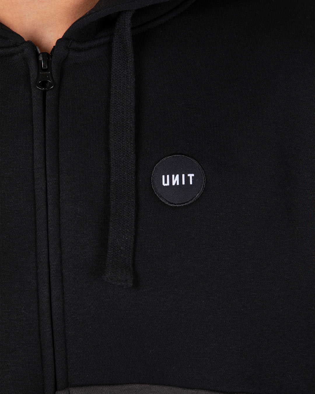 UNIT Border Mens Zip Thru Hoodie