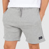 Boulevard Track Shorts Grey Marle