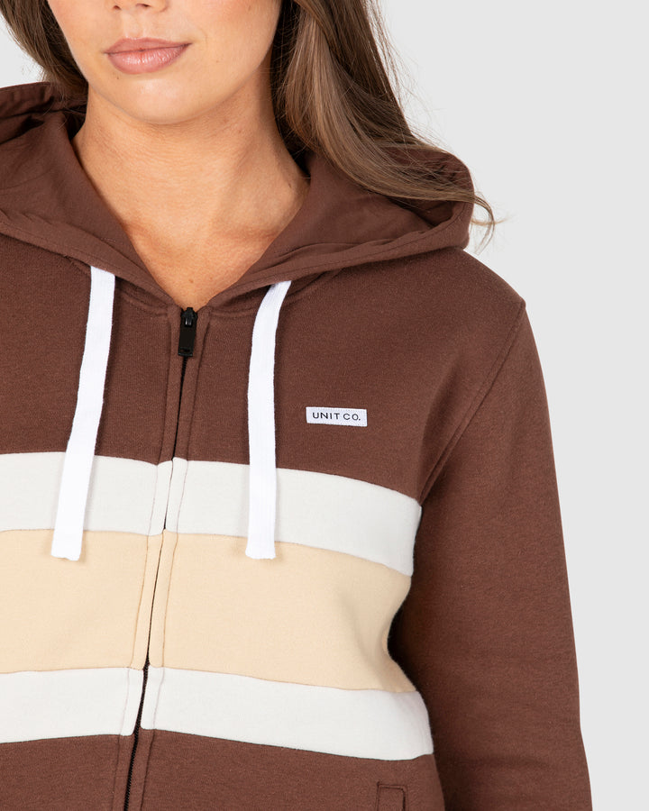 UNIT Carter Ladies Zip Thru Hoodie