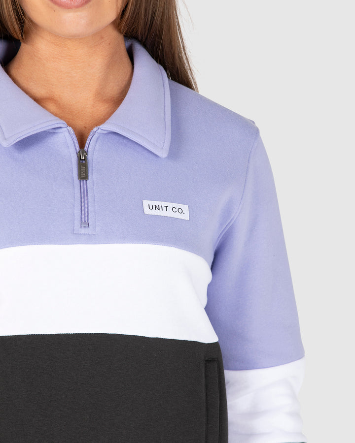 UNIT Ladies Coco Half Zip Sweater