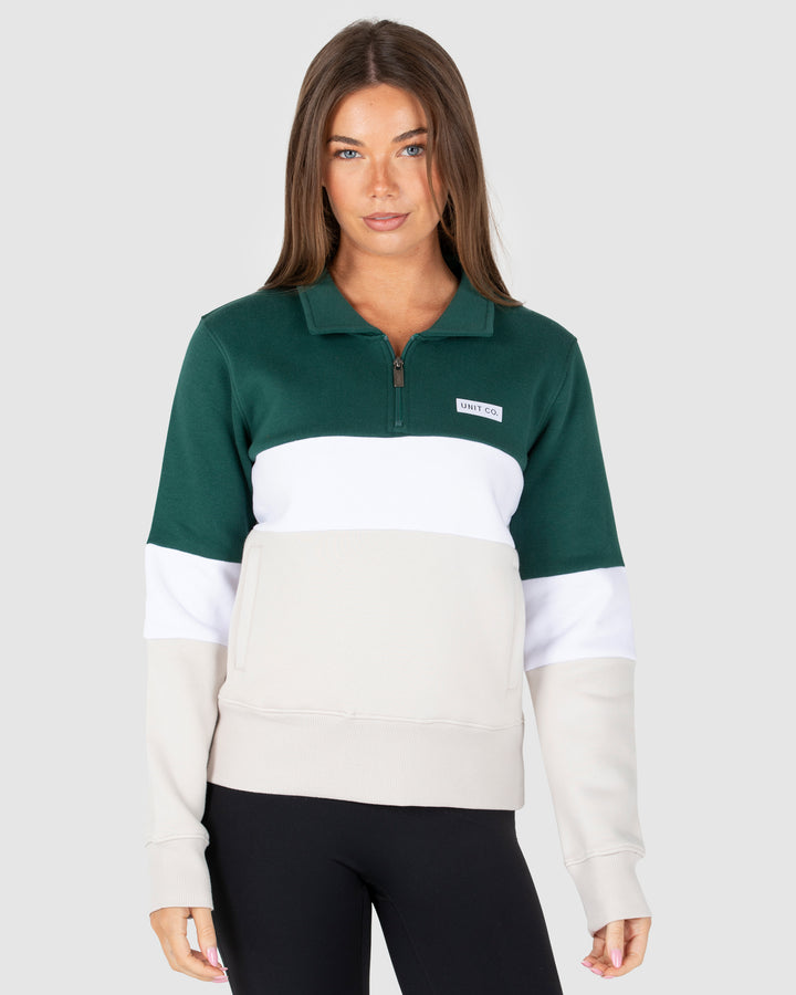 UNIT Ladies Coco Half Zip Sweater