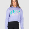 Championship Cropped Hoodie Lavender