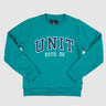 Youth Championship Crew Sweater Persian Teal