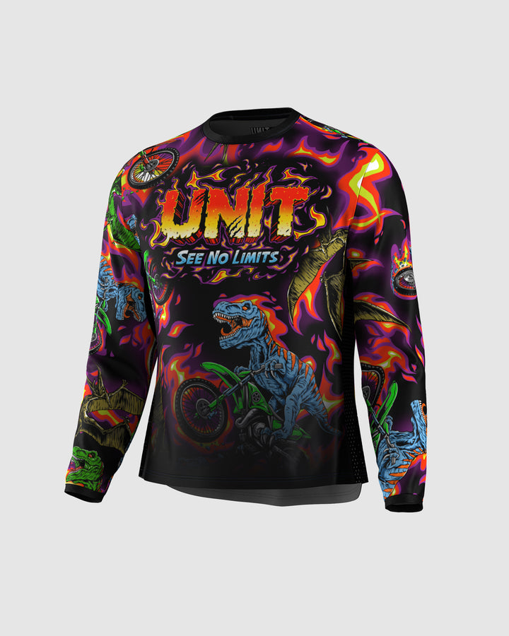 UNIT Flame Rex Kids Riding Jersey