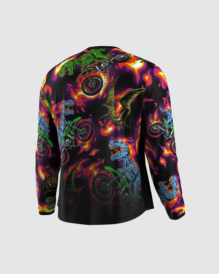 UNIT Flame Rex Kids Riding Jersey