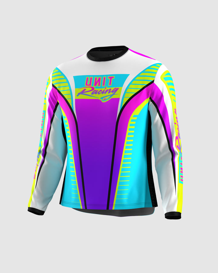 UNIT Neon Kids Riding Jersey