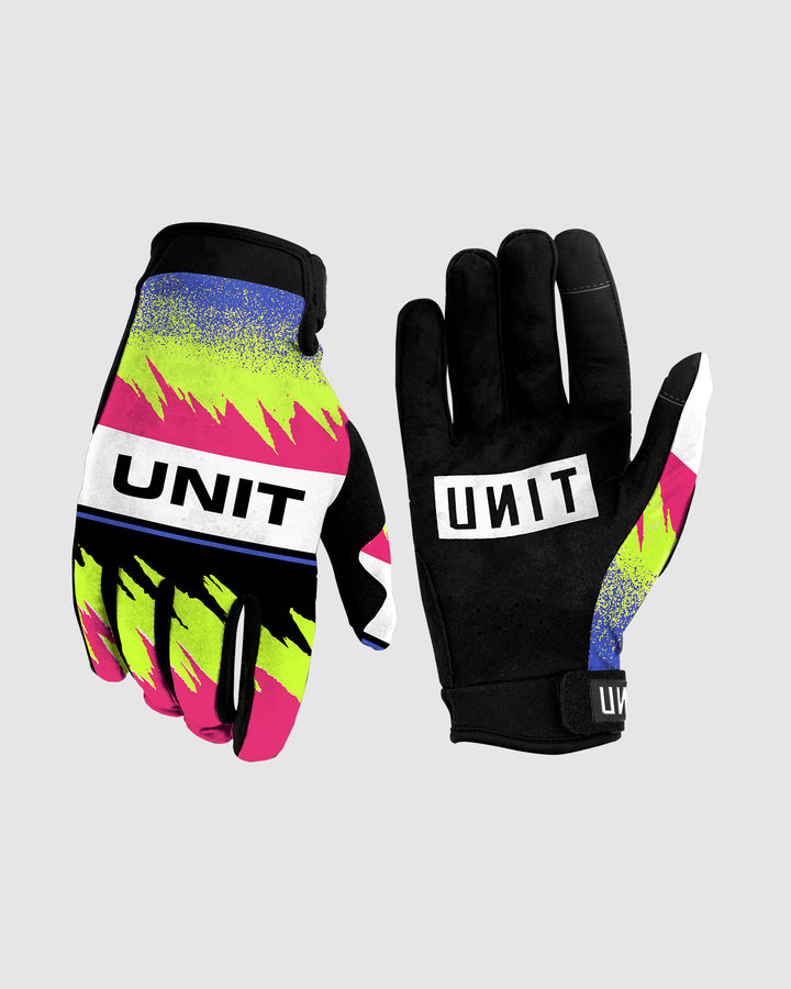 UNIT Electric Youth Riding Gloves