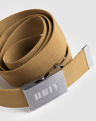 Stretch Webbing Belt Khaki