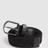 Braided Stretch Belt Black